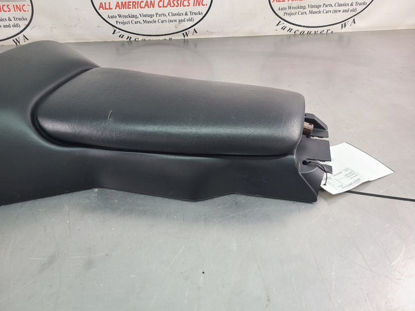 2000-04 C5 Corvette Center Console Complete Assembly, Base w/ Lid, Black - OEM12
