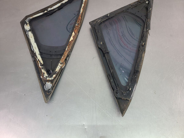 1994 Impala SS Rear Quarter Glass Pair w/ Sail Panels, Right/Left , RH/LH - OEM15
