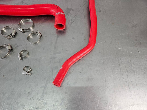 2005-07 C6 Corvette Mishimoto Silicon Radiator Cooling Hose Set, Red 1