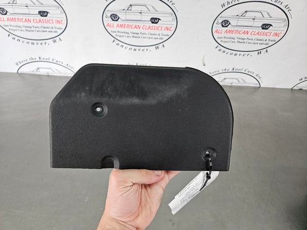 1988-96 C4 Corvette Ebrake Emergency Brake Cover Bezel Panel, Black, #100518795