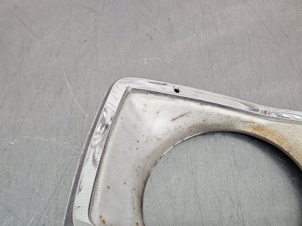 1965 Ford Galaxie Headlight Lamp Surround Bezel Trim, Chrome, Left Driver Side7