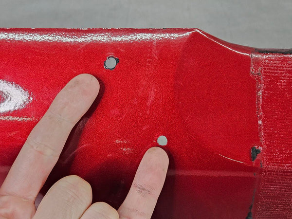 1997-04 C5 Corvette Upper Radiator Shroud Cover Panel, Painted Red - OEM4