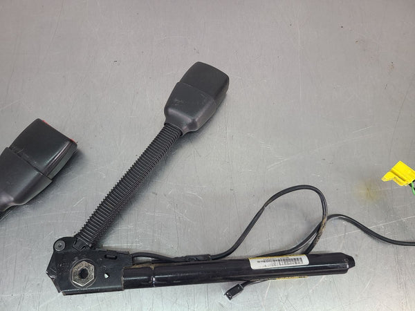 2005-13 C6 Corvette Seat Belt Buckle Pretensioner Pair, LH / RH, Black - OEM1