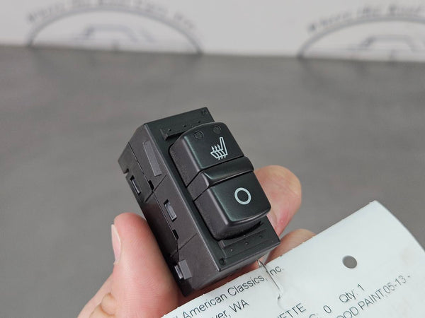 2005-13 C6 Corvette Heated Seat Control Switch, Good Paint - OEM1