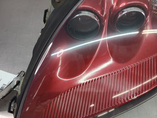 2005-07 C6 Corvette Headlight Head Lamp Assembly, Left Driver, Magnetic Red 86U6
