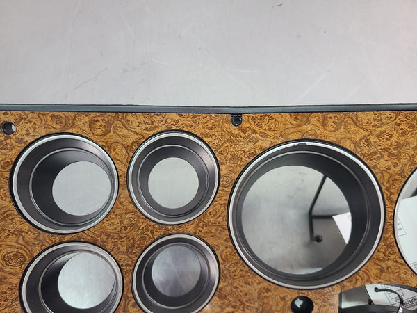 1981-87(91) Chevy Truck, Suburban Instrument Cluster Bezel Trim, Woodgrain3