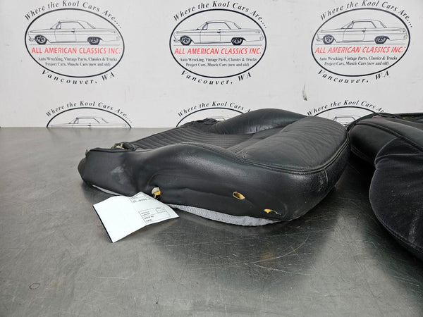 1997-04 C5 Corvette Sport Seat Cushion / Cover Set, Right Passenger Side, Black11