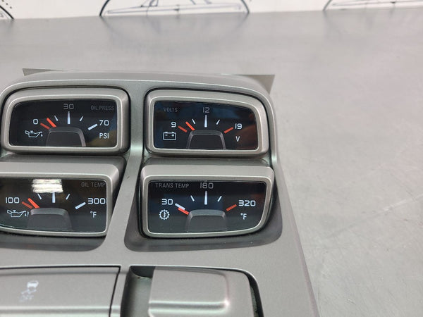 2010-15 Camaro SS RS Center Console Rally Gauge Pack / Shifter Bezel Trim3