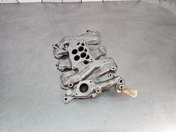 1956 Oldsmobile 88 324, 4 Barrel Intake Manifold, Bead Blasted, Cast #567184 OEM1