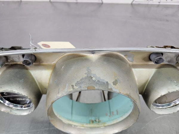 1957 Bel Air Instrument Cluster Housing w/ Moulding, GM P/N # 1584733, - OEM3