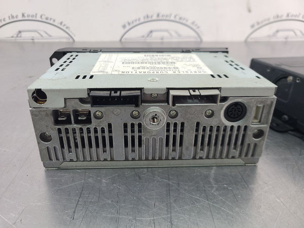 1997-02 Plymouth Prowler Radio Receiver / Head Unit w/ CD Changer Assembly14