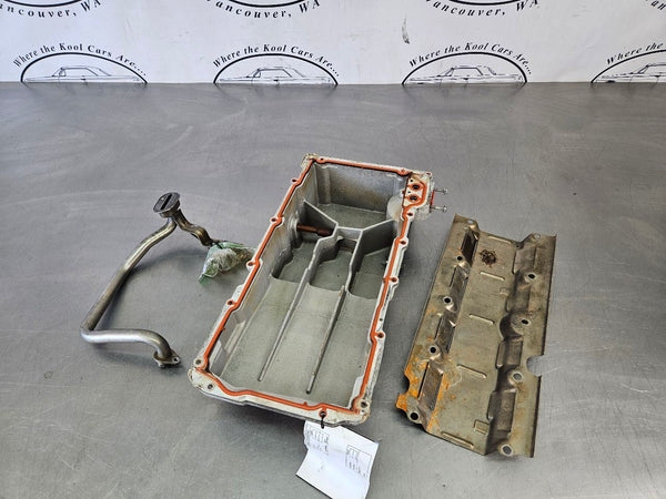 2005-13 C6 Corvette Factory LS2 Oil Pan w/ Oil Pickup Tube, Windage Tray - OEM0
