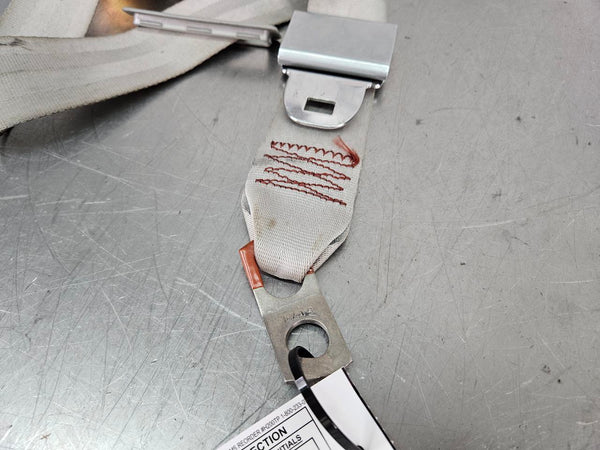 1978 Corvette Seat Belt Retractor Assembly, Left Driver Side, Silver - OEM4
