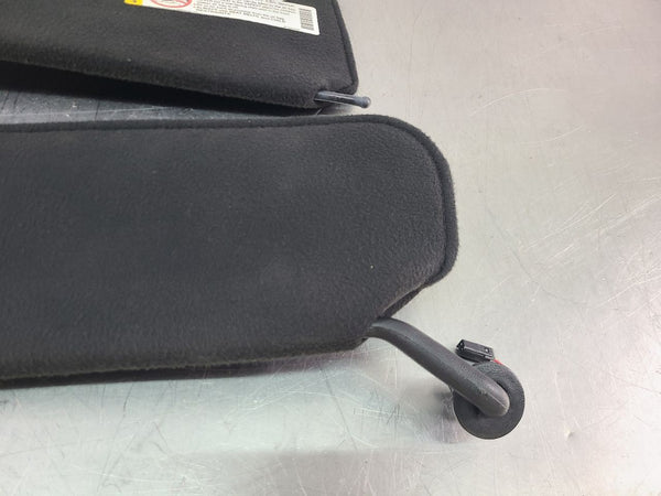 2000-04 C5 Corvette Front Sun Visor Pair, Black, Left / Right, 29k Miles - OEM10