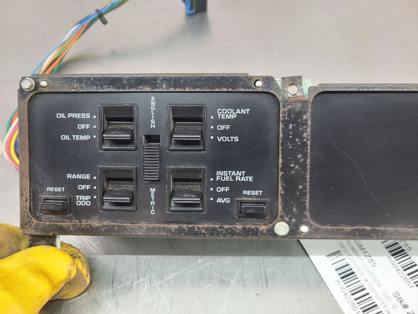 1984-85 C4 Corvette Driver Info Center DIC Display Assembly w/ Wiring - OEM2