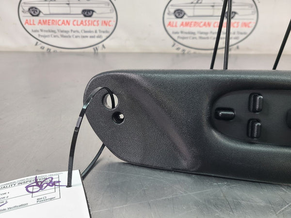1997-04 C5 Corvette Sport Seat Control Switch Assembly w/ Bezel Trim, Left LH1