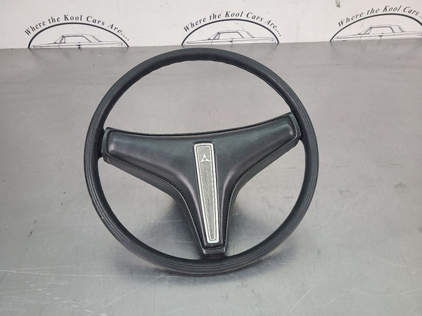 1974 Dodge Charger SE Factory Steering Wheel, Black - OEM0