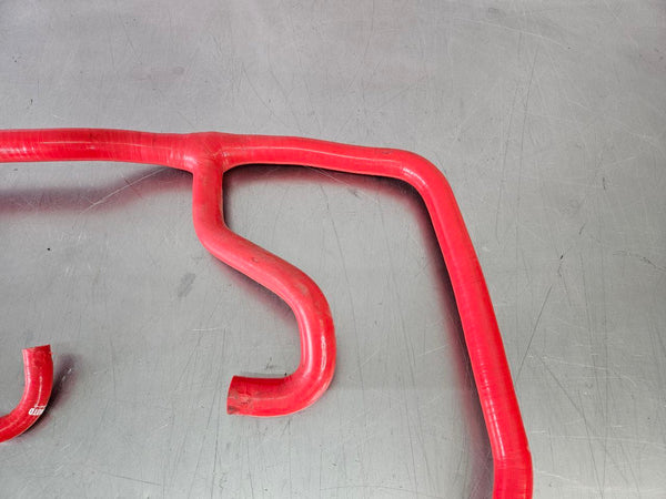2005-07 C6 Corvette Mishimoto Silicon Radiator Cooling Hose Set, Red 2