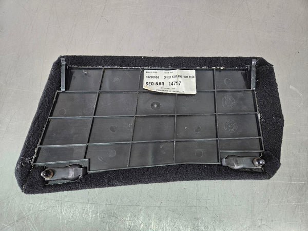 1997-04 C5 Corvette Fuse Box BCM Carpeted Cover Panel Door Lid, #10290668, Black2