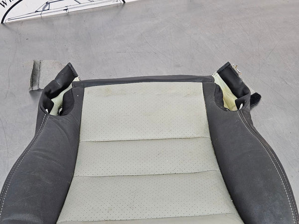 2005-06 C6 Corvette Lower Seat Bottom Cushion / Cover, Black / Gray, Right Side 1