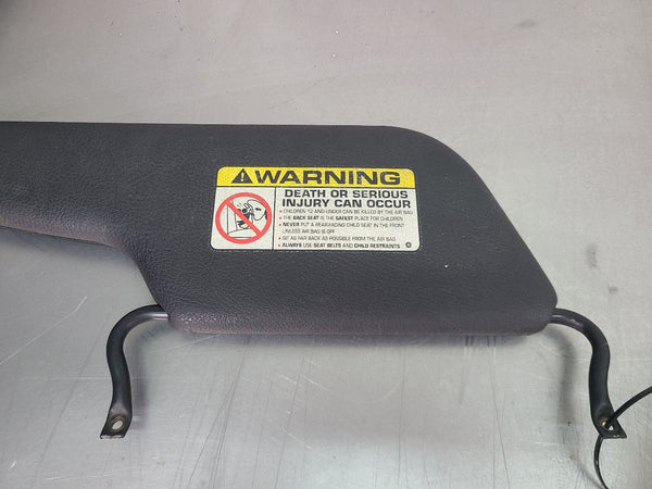 2000-02 Plymouth Prowler Front Sun Visor Pair, Left and Right, Black - OEM7