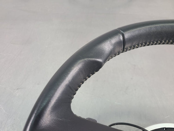 2010 Camaro Factory Black Leather Steering Wheel w/ Silver Accent - OEM1