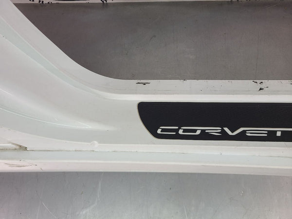  2005-13 C6 Corvette Right Passenger Side Rocker/Aperture Panel, Artic White5