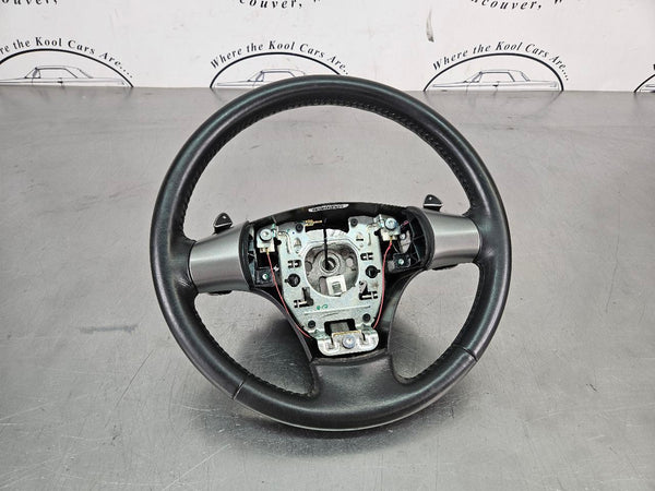 2005-13 C6 Corvette Factory Steering Wheel w/ Paddle Shifters, Black, Nice!0