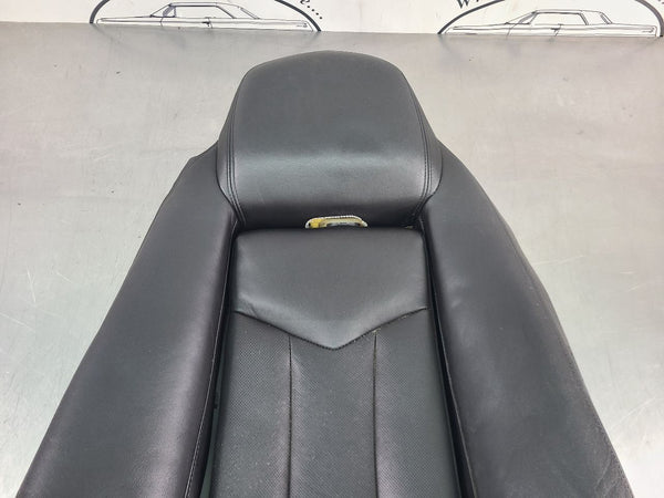 2004-05 Cadillac XLR Upper Seat Covers w/ Cushions, Black, Left Driver Side2
