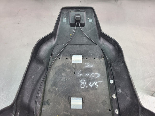 2005-13 C6 Corvette Drivers Side Seat Fiberglass Back Panel Assembly - OEM2