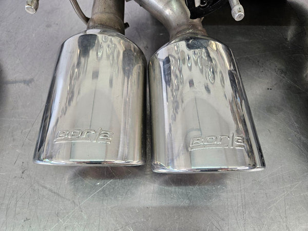 2005-13 C6 Corvette Borla Axleback Exhaust Kit w/ Stacked Mufflers, Tips, Pipes2
