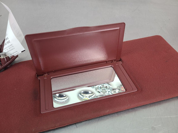 1991 Chevrolet Caprice Front Sun Visor Pair, Maroon - OEM6