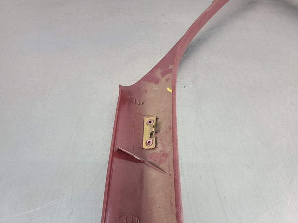 1988-94 GMC Chevy Truck Interior Headliner / Windshield A-Pillar Trim Panel, Red14