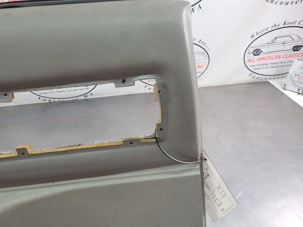 1994-96 Impala SS Driver Left Rear Door Trim Panel Bare Assembly, Gray - OEM6