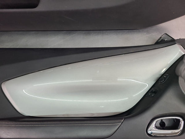 2010-15 Camaro SS Silver Door Trim Panel Pair w/ Ambient Lighting - OEM11