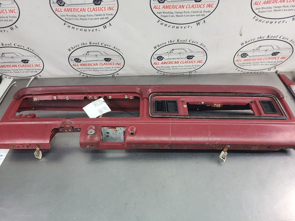 1978-79 Ford Bronco Front Dash Panel Structure / Assembly w/ Integral A/C - OEM0