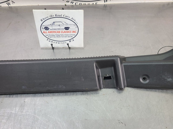 2004-09 Cadillac XLR Rear Trunk Lower Sill Panel Trim, Black - OEM7