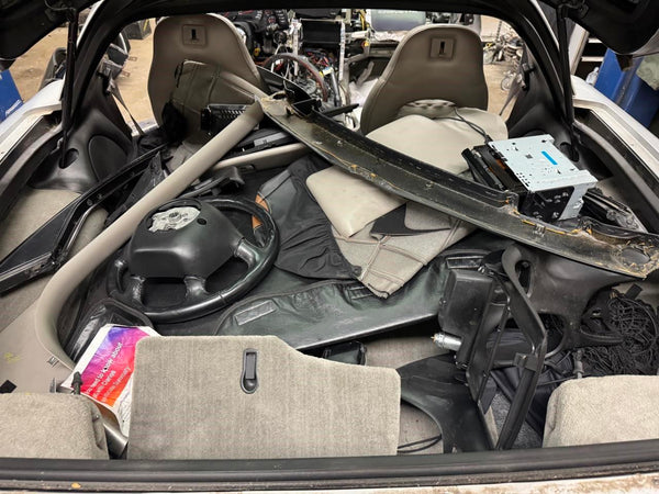 1997-04 C5 Corvette Seat Lumbar Pump Assembly w/ Bags / Lines - OEM12