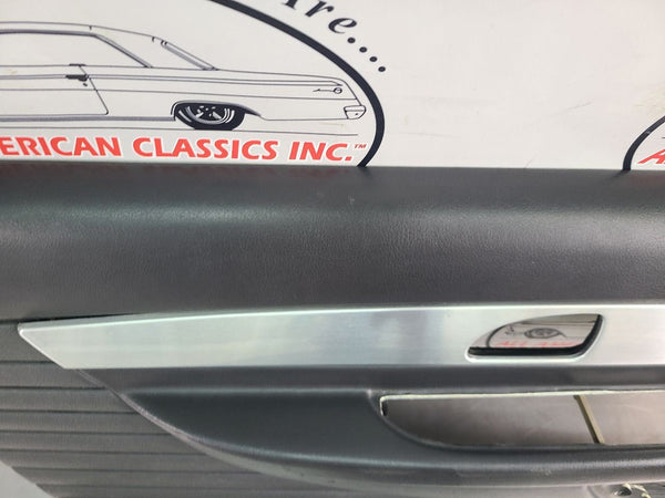 2002-05 Ford Thunderbird Door Trim Panel, Black, Left Driver Side LH - OEM3