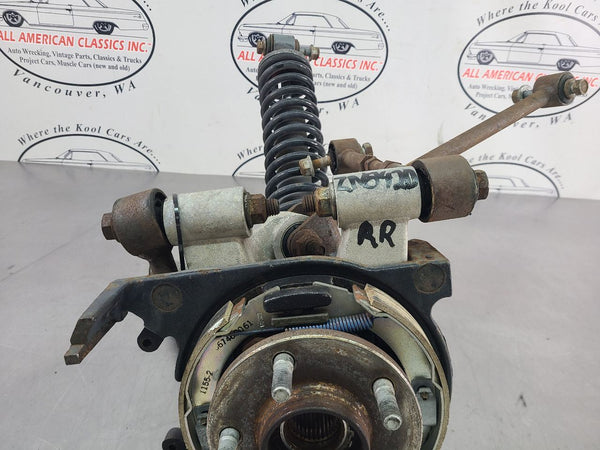 2000-02 Plymouth Prowler Right Rear Steering Knuckle w/ Control Arms and Strut1
