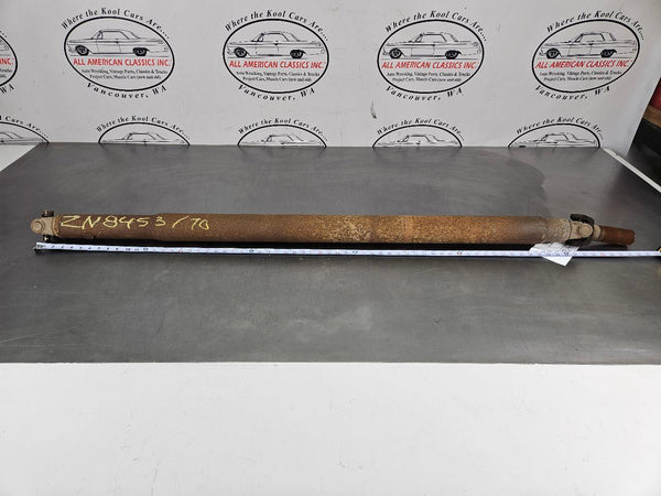 1970 Chevrolet Impala, Caprice Rear Drive Shaft w/ TH400 Yoke, A/T - OEM0