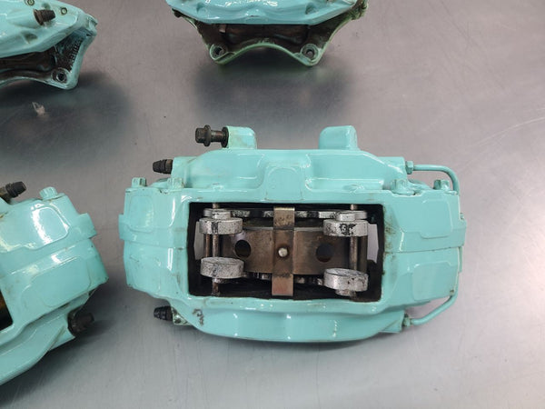 2010-15 Camaro SS Factory Brembo Big Brake Caliper Set of 4 Front/Rear, Blue6