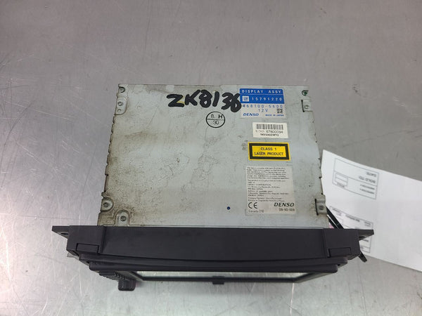 2008-13 C6 Corvette Factory Radio Assembly CD-MP3, Option US9 - OEM8