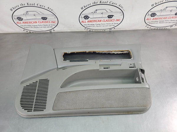 1994-96 Impala SS Passenger Right Front Door Trim Panel Assembly, Gray, RH - OEM0