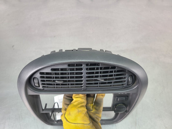 1997-02 Plymouth Prowler Center Dash Radio Bezel Trim w/ Center Vent Assembly9