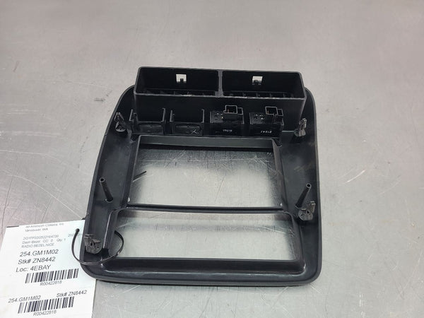 1997-2002 Camaro Front Dash Radio / A/C Bezel Trim Surround, Nice! - OEM9
