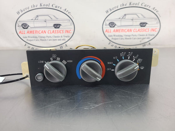 1997-02 Pontiac Firebird A/C Temperature Control Unit Assembly, #16216462 - OEM0