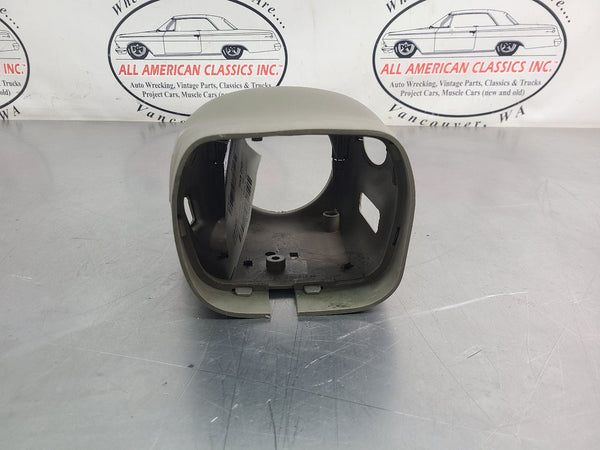2003-04 C5 Corvette Telescopic Steering Column Clamshell Trim, Shale - OEM12