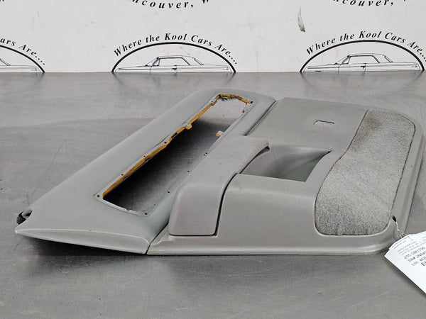 1994-96 Impala SS Rear Door Trim Panel, Left Driver Side LH, Gray - OEM9