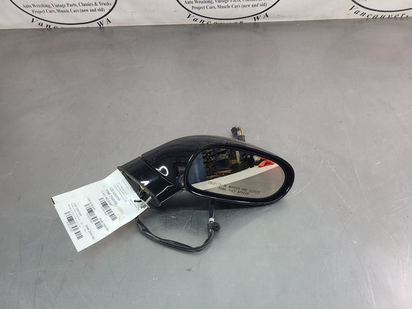 2005-09 C6 Corvette Passenger Right Side View Mirror Assembly, Black, RH - OEM0
